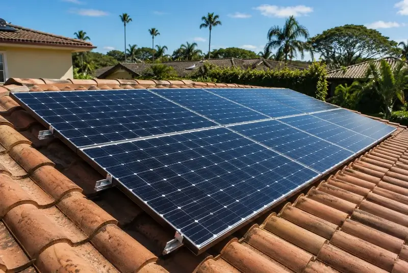 Installation de panneaux solaires à Saint-Vaize