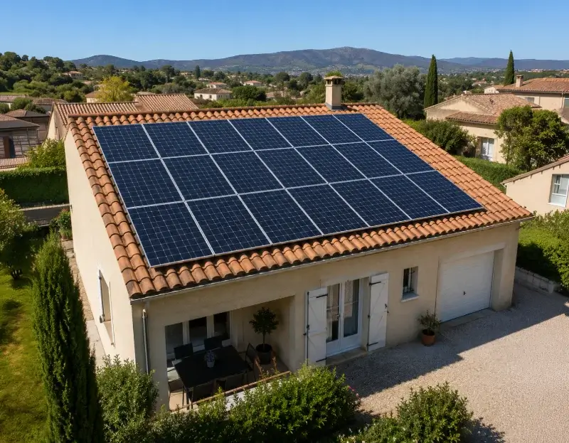 Prime à l'autoconsommation panneaux solaires Saint-Vaize — aide financière de l'État